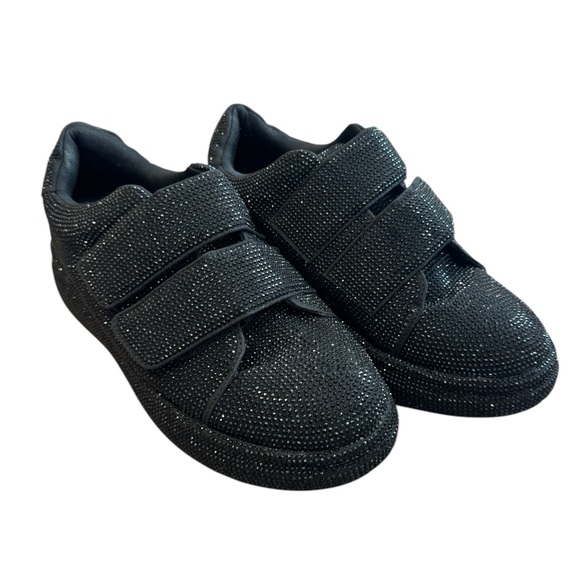 She Is Cheval Gunna Be a Supermodel Black Size 8 Sneakers NEW NEVER WORN - Picture 6 of 9